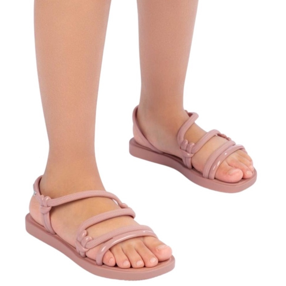 SANDALIA RASTEIRA IPANEMA SOLAR JUVENIL ROSA NUDE Shopee Brasil