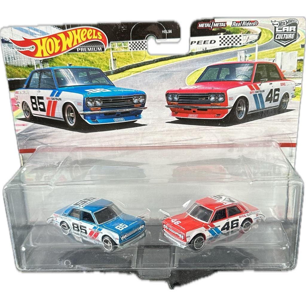 Hot Wheels Team Transport Car Culture 71 BRE Datsun 510 Escala 1 64