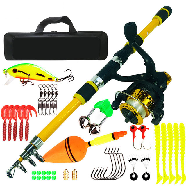 Kit De Pesca Completo Vara Isaca Molinete Carretel Mochila Shopee Brasil