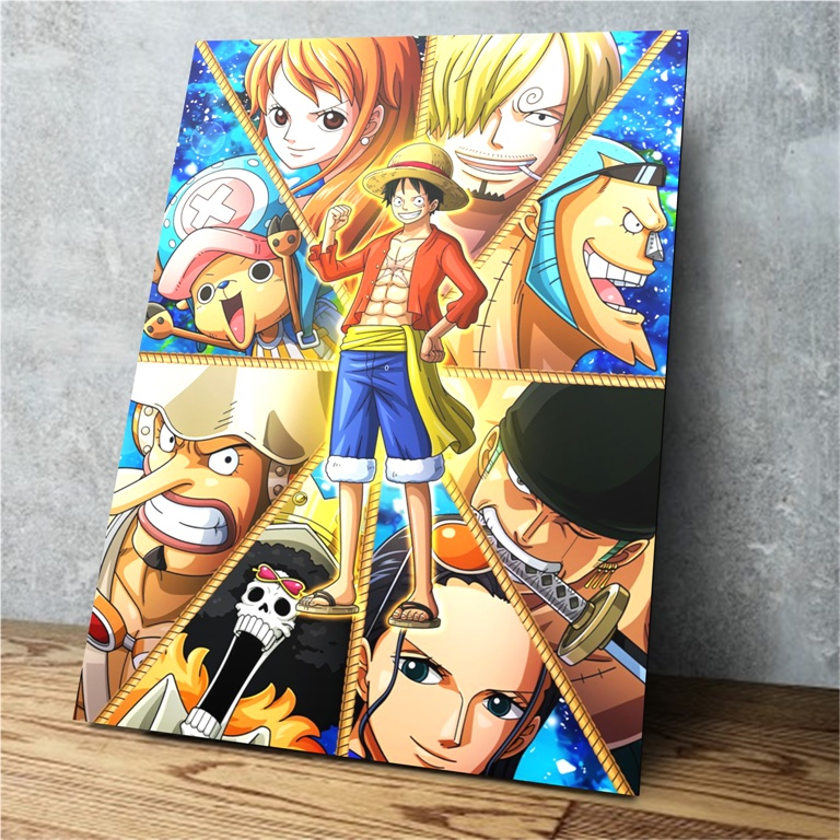 Placa Decorativa One Piece Op X Cm Shopee Brasil