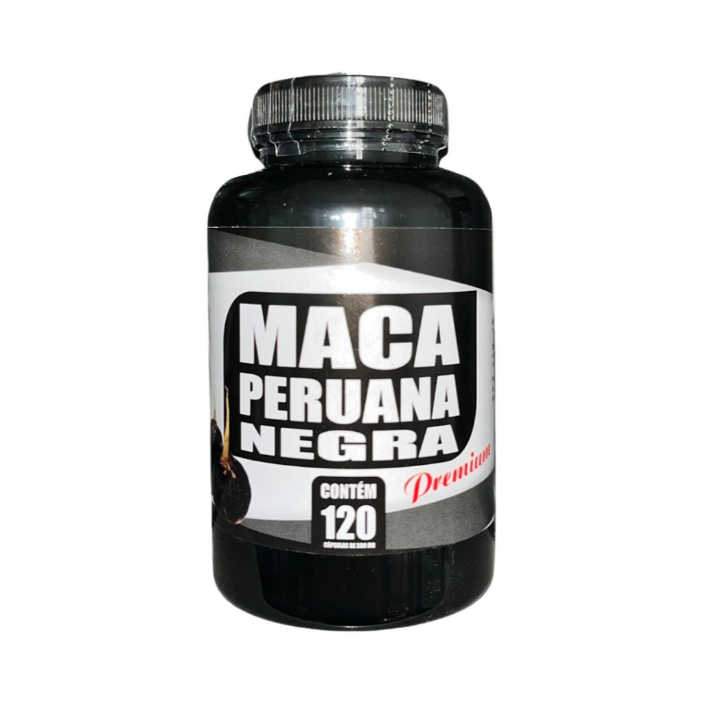 Maca Peruana Negra Premium C Psulas Mg Viva Shopee Brasil