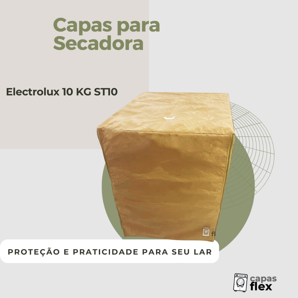 Capa Secadora Electrolux Kg St Imperme Vel Flex Shopee Brasil