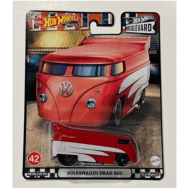 Hot Wheels Premium Volkswagen Drag Bus Boulevard Shopee Brasil