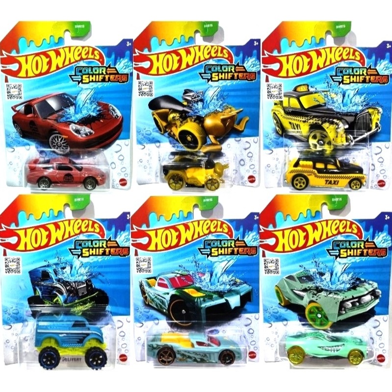 Hot Wheels Color Shifters Color Change Muda De Cor Escolha O Seu