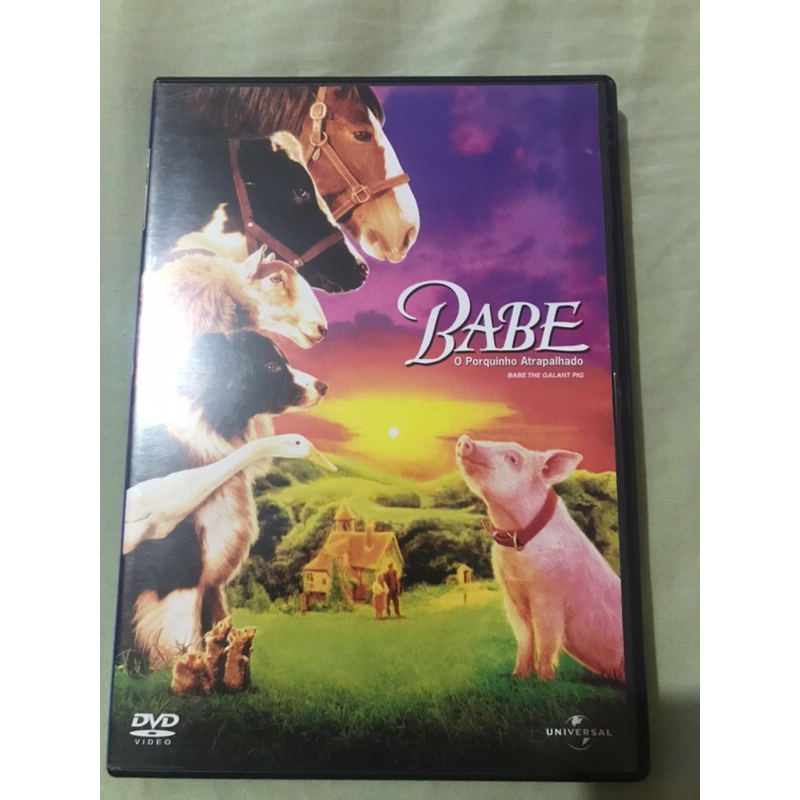 Filme Dvd Babe O Porquinho Atrapalhado Original Shopee Brasil