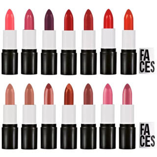 Batom Natura Faces Matte Marsala Cookie Nude Queen Of Red Red Squase