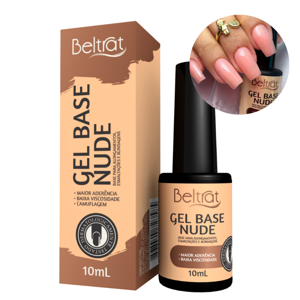 Gel Base Nude Beltrat Preparador 10ml Shopee Brasil