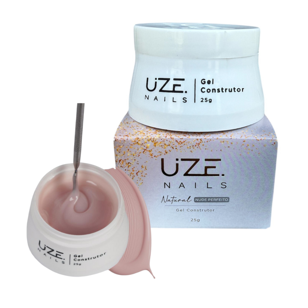 Gel Construtor Natural Nude Perfeito G Uze Nails Shopee Brasil