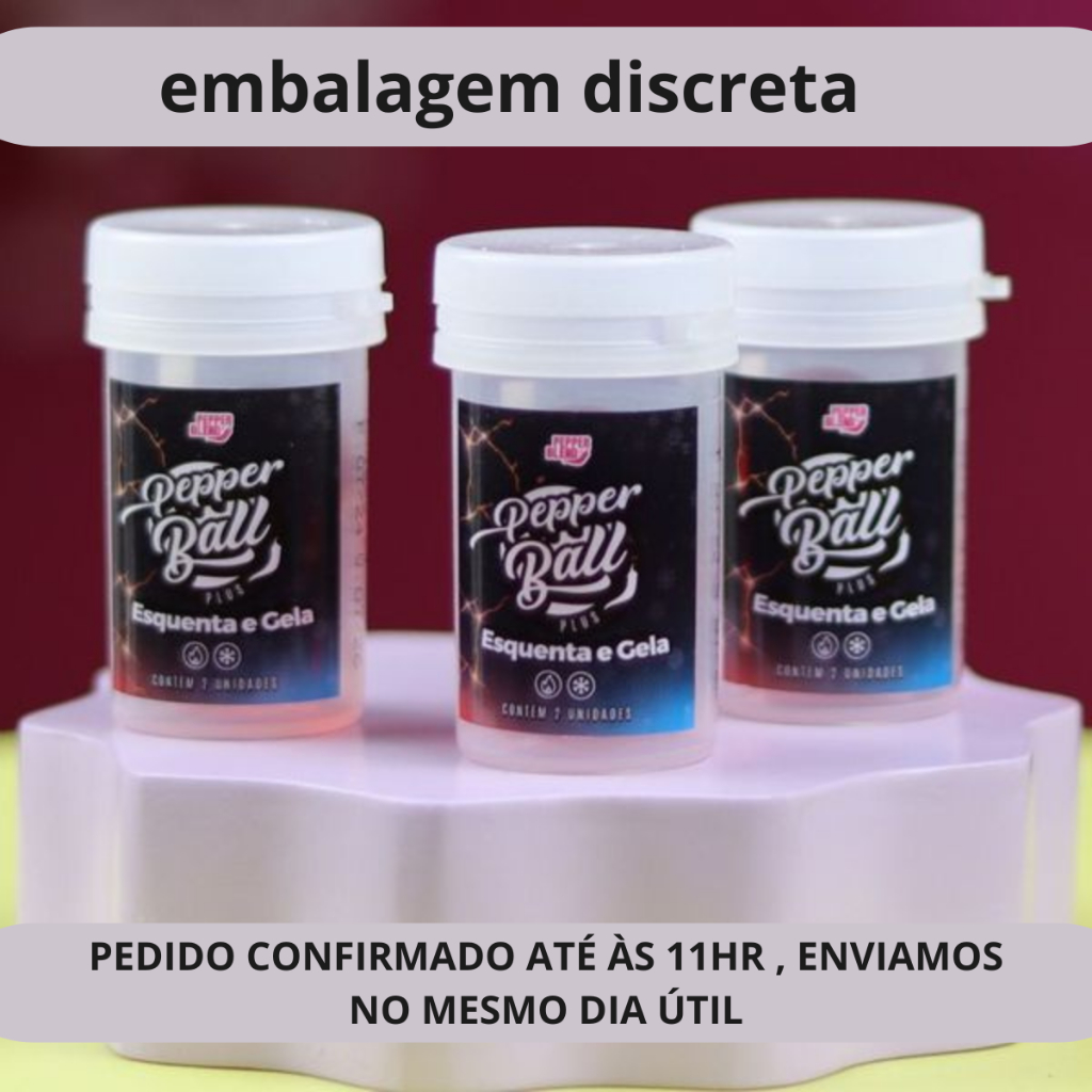Bolinhas Eroticas Explosivas Sexuais Pepper Ball Sex Shop Excitante