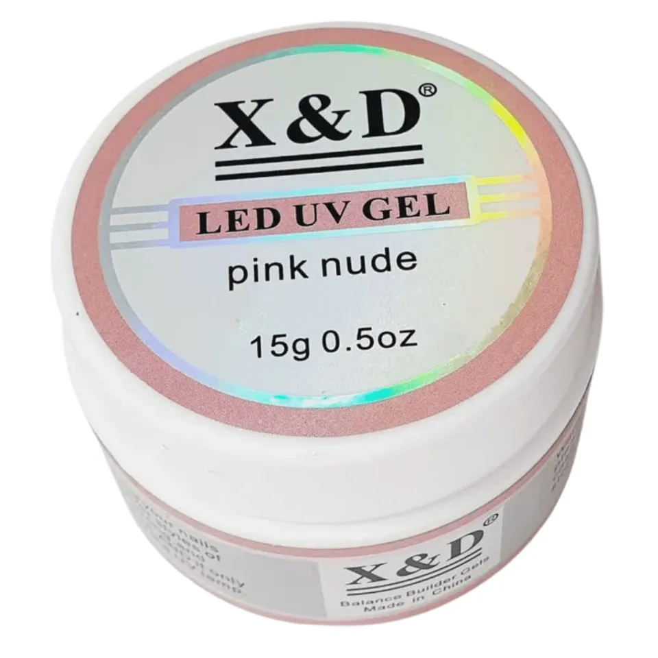 Kit Unidades Gel X D Pink Nude G Led Uv Para Alongamento De