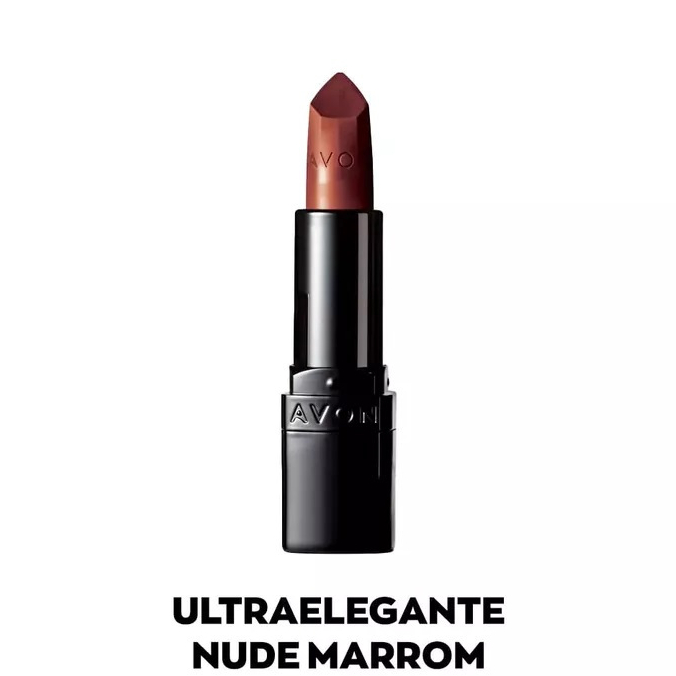 Batom Avon Ultramatte Nude Marrom G Shopee Brasil