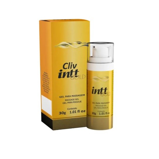 Cliv Intt Gold Gel Facilitador Anal Sem Dor 30G Shopee Brasil