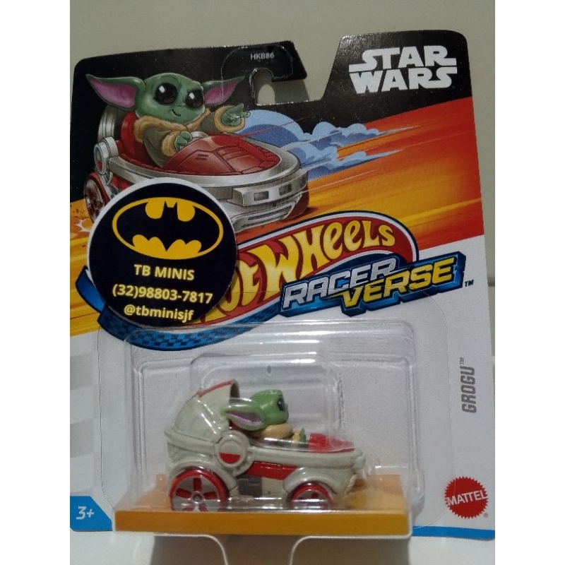 Grogu Star Wars Racer Verse Hot Wheels Shopee Brasil