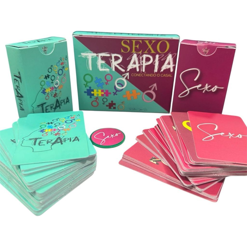 Jogo De Cartas Baralho Para Casais SEX Ou TERAPIA Shopee Brasil
