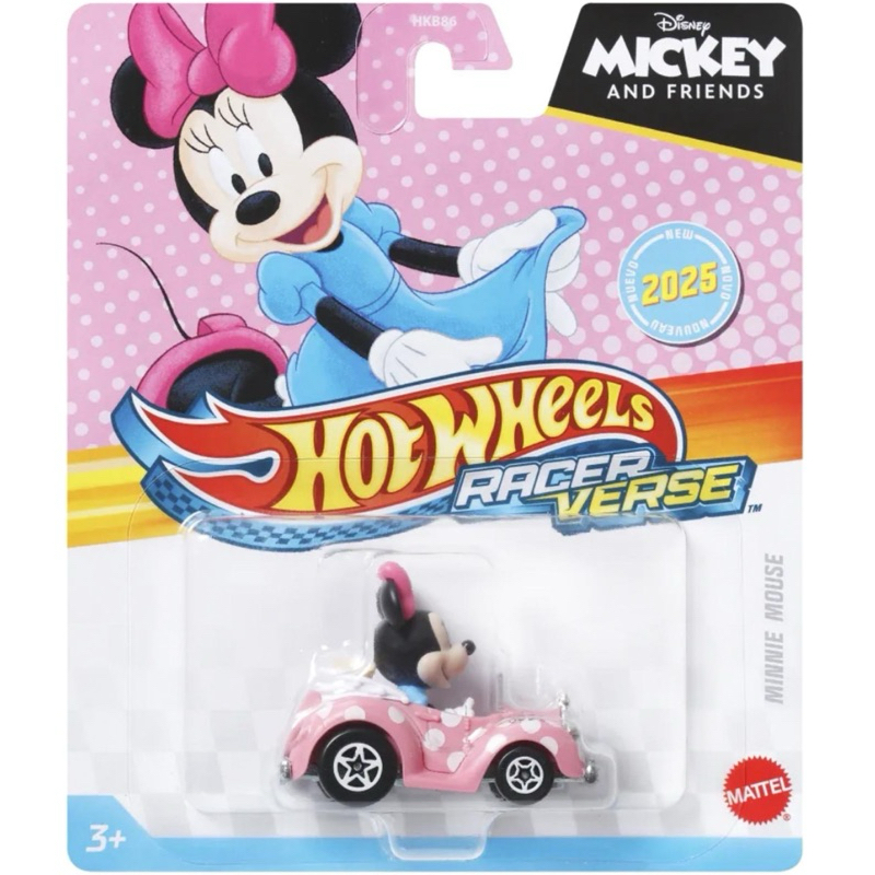 Hot Wheels Racer Verse 2025 Mickey And Friends Minnie Mouse