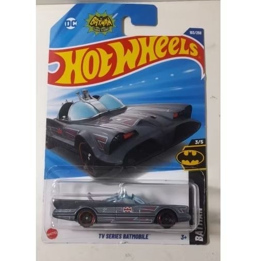 Hot Wheels TV Series Batmobile Batman Lacrado Escala Colecionador