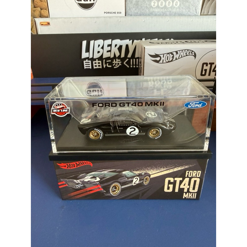 Hot Wheels RLC FORD GT40 MKII Shopee Brasil