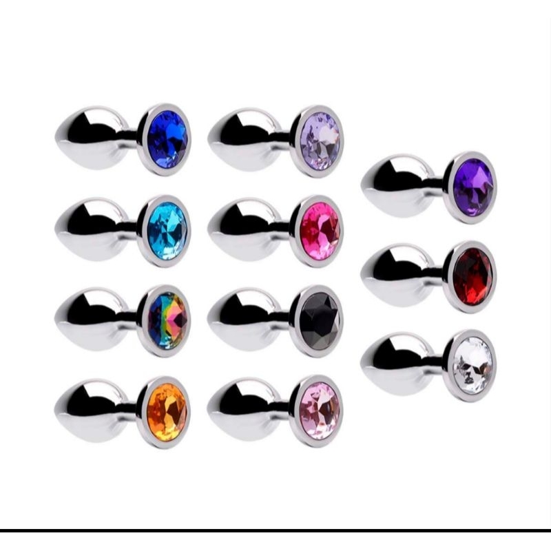 Plug Anal Metal M Pedra Shopee Brasil