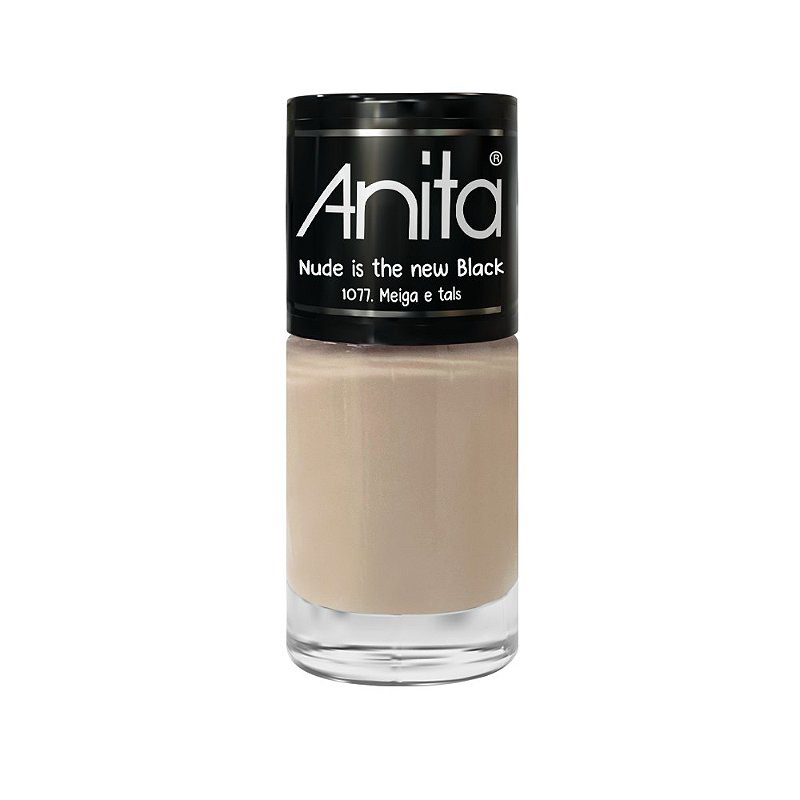 Esmalte Anita Meiga E Tals 10ml Nude Delicado Alta Cobertura