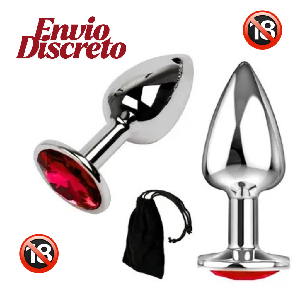 Plug Anal Joia Tamanho P Pequeno Para Iniciante Exita E Estimula