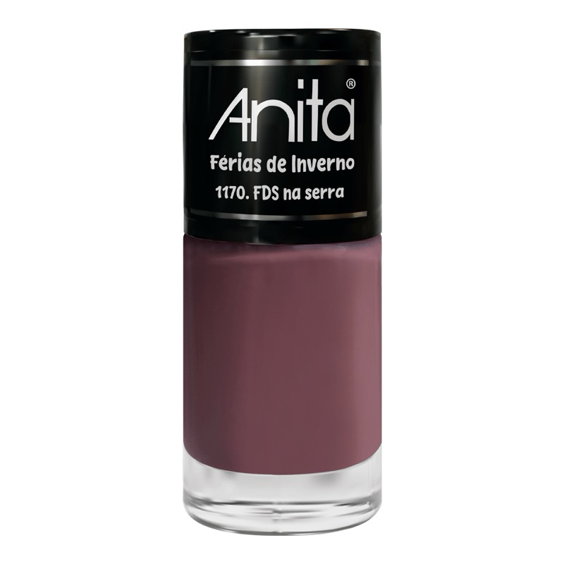 Esmalte Anita Ml Nude FDS Na Serra Cremoso Alta Cobertura