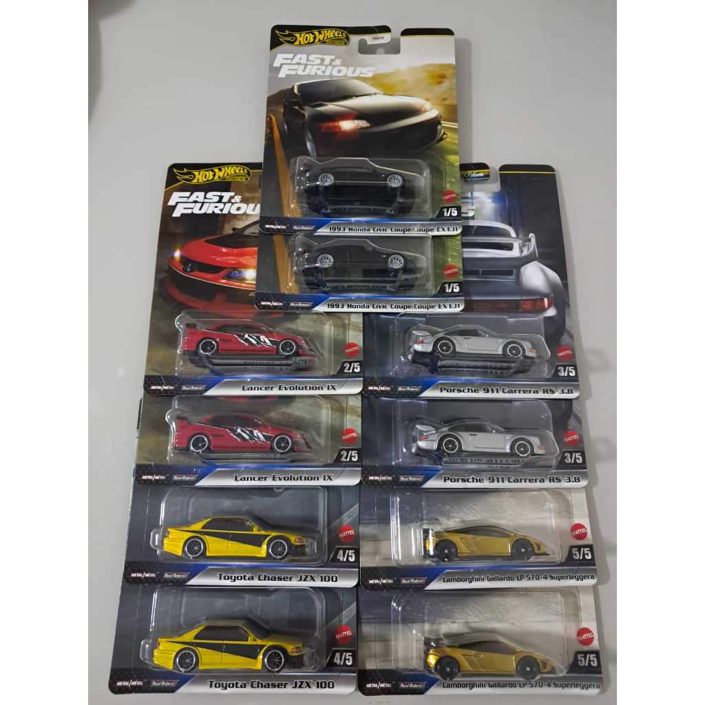 Hot Wheels Premium Velozes E Furiosos Set C 5 1 64 2025 2 KITS