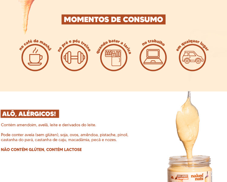 Pasta de Amendoim Proteica 300g Naked Nuts Pasta Fit Zero Açúcar