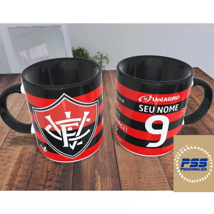 CANECA VITORIA DA BAHIA MODELO 2023 Seu Nome PERSONALIZADO 325ml