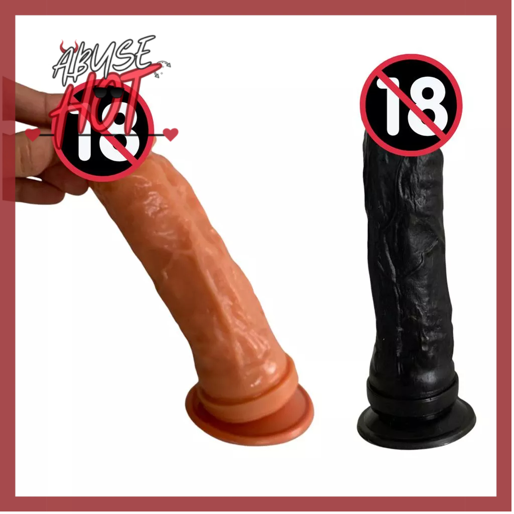 Consolo Peniano Dildo Penis De Borracha Realistico Ventosa X