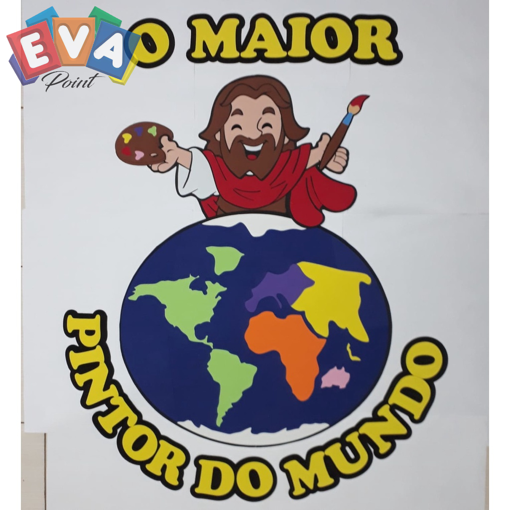 O Maior Pintor Do Mundo Em E V A Shopee Brasil