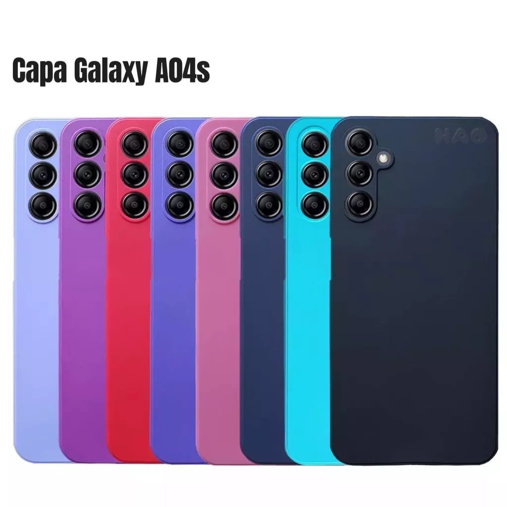 Capa Capinha Silicone Aveludada Para Samsung Galaxy A04s A13 5G