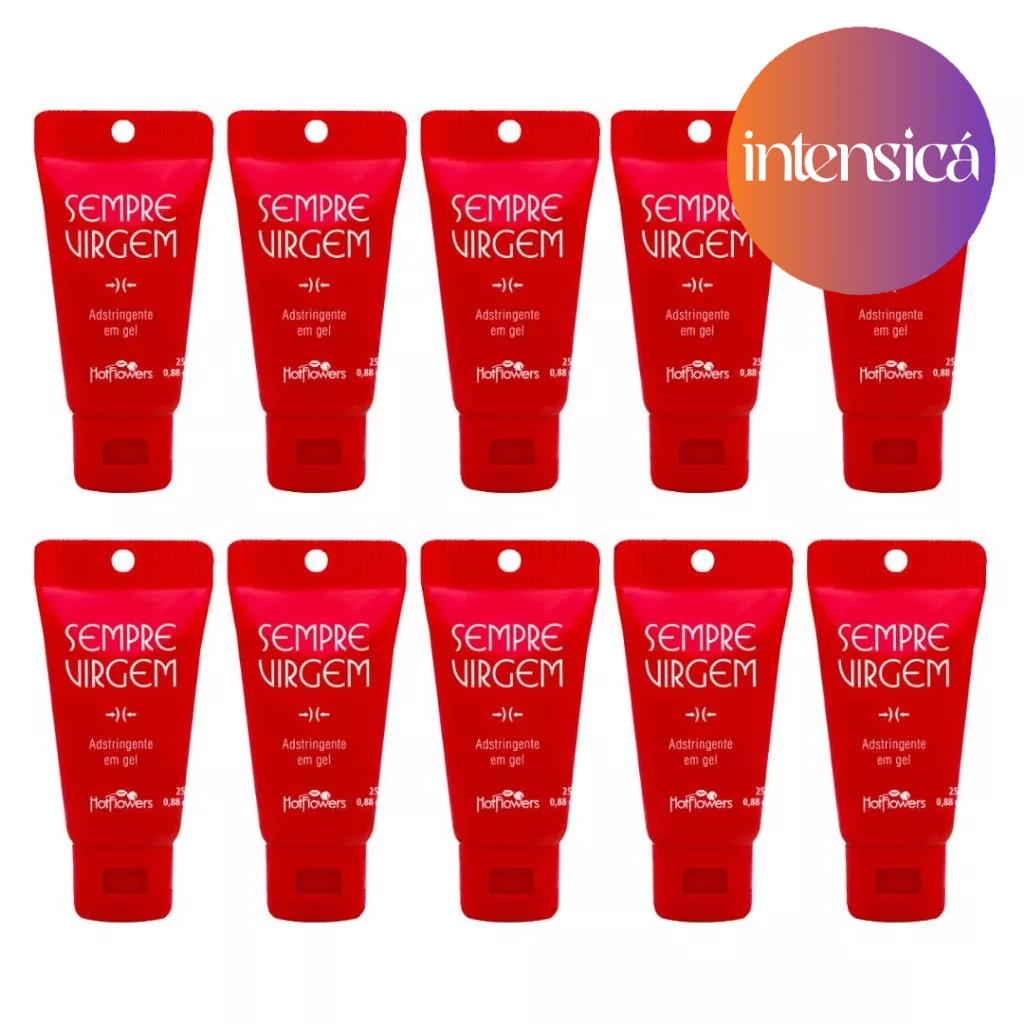 KIT Gel Sempre Virgem G Hot Flowers Estreita Canal Vaginal