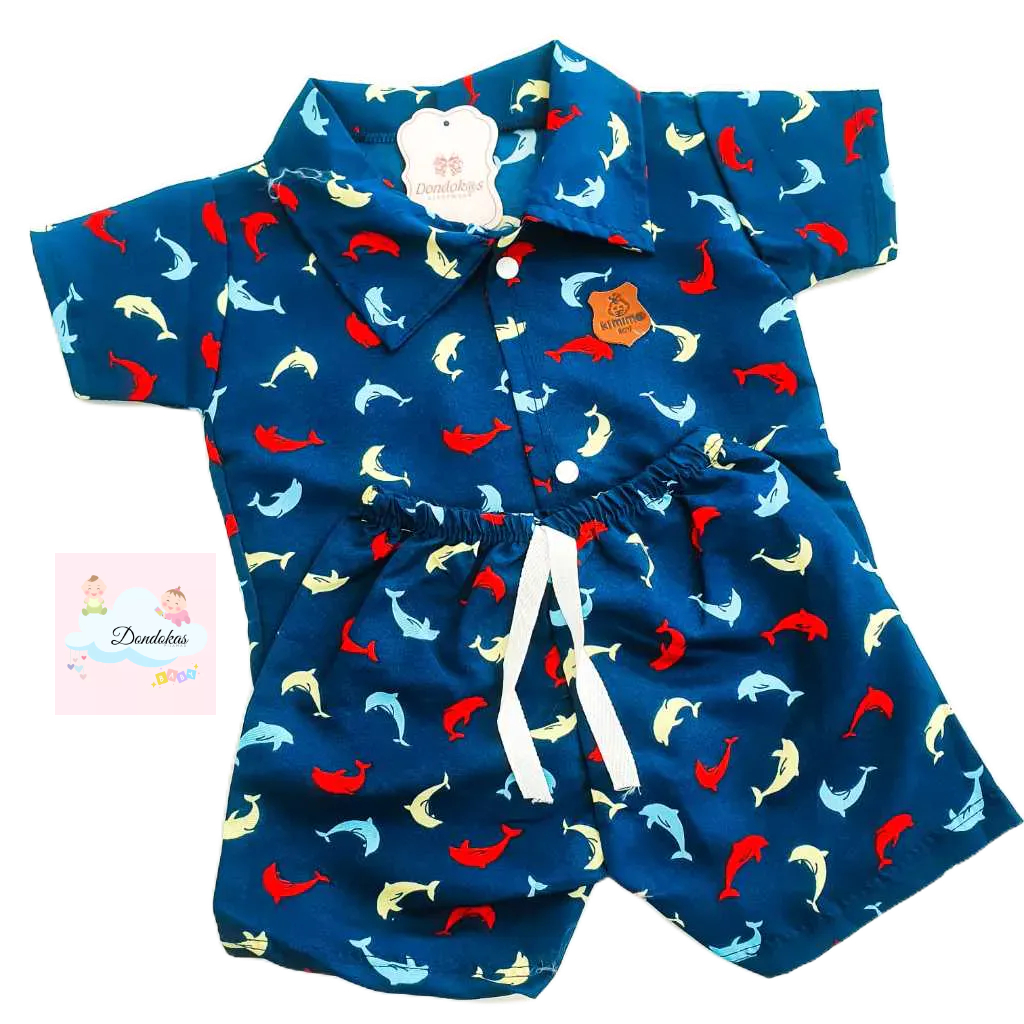 Conjunto Bebe Mauricinho Roupa Bebe De Menino Tactel Shopee Brasil