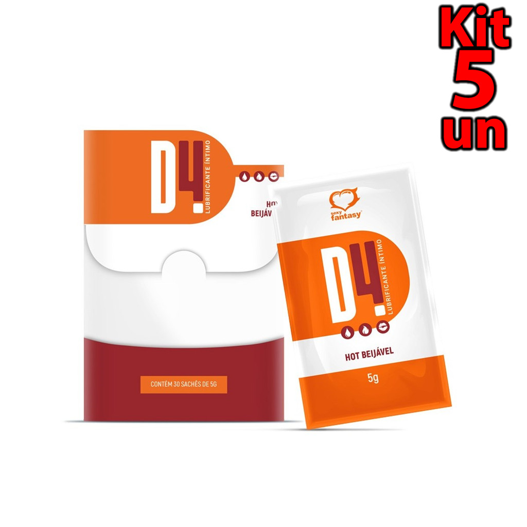 Kit Lubrificante Íntimo Hot Sachê g Sexy Fantasy D Shopee Brasil