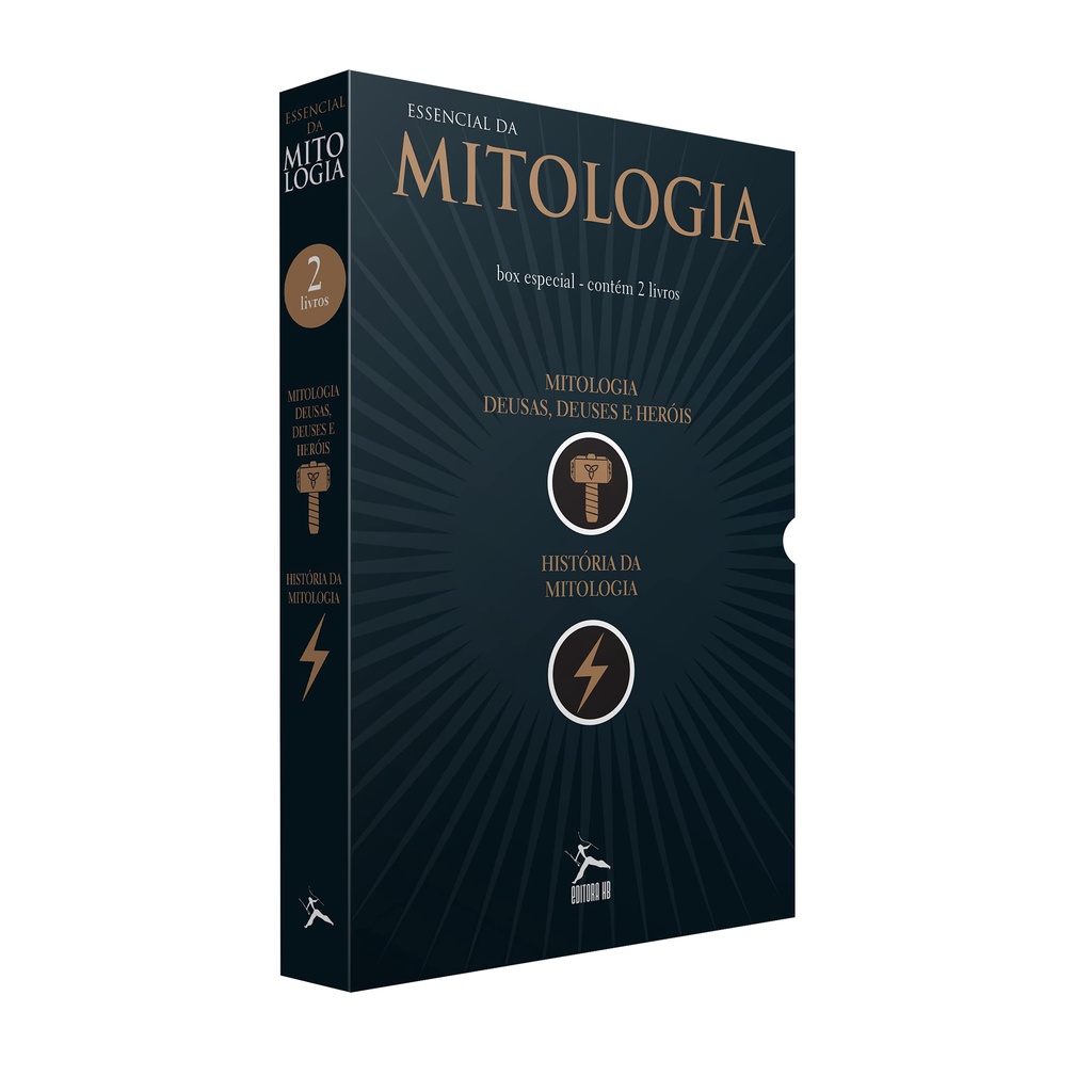 Box Essencial Da Mitologia 2 Livros Mitologia Deusas Deuses E