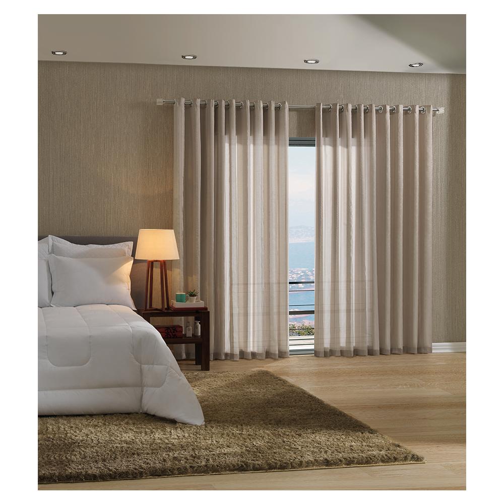 Cortina Duplex BellaJanela Sorrento Nude Shopee Brasil