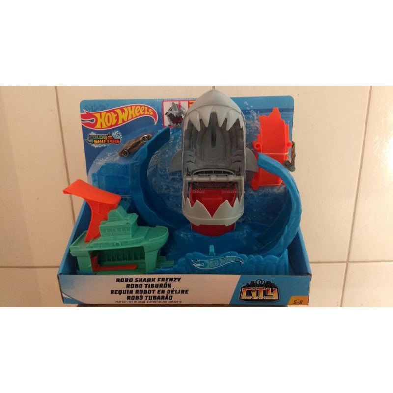 Pista E Ve Culo Hot Wheels City Rob Tubar O Mattel Gjl Shopee Brasil
