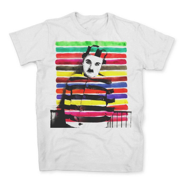 Camiseta Algodao Charlie Chaplin Charles Cinema Filmes Classico