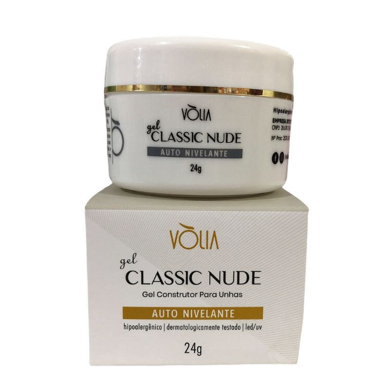 Gel Volia Classic Nude G Shopee Brasil
