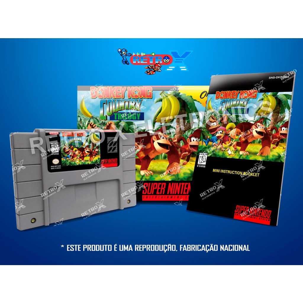 Donkey Kong Trilogy Shopee Brasil