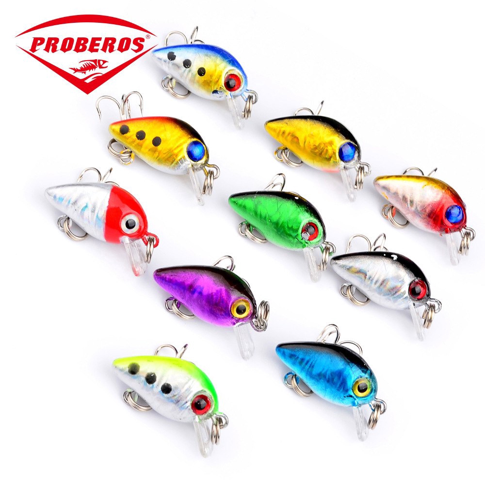 P S Set Mini Crankbait Wobbler Isca De Pesca Do Mar Mm G