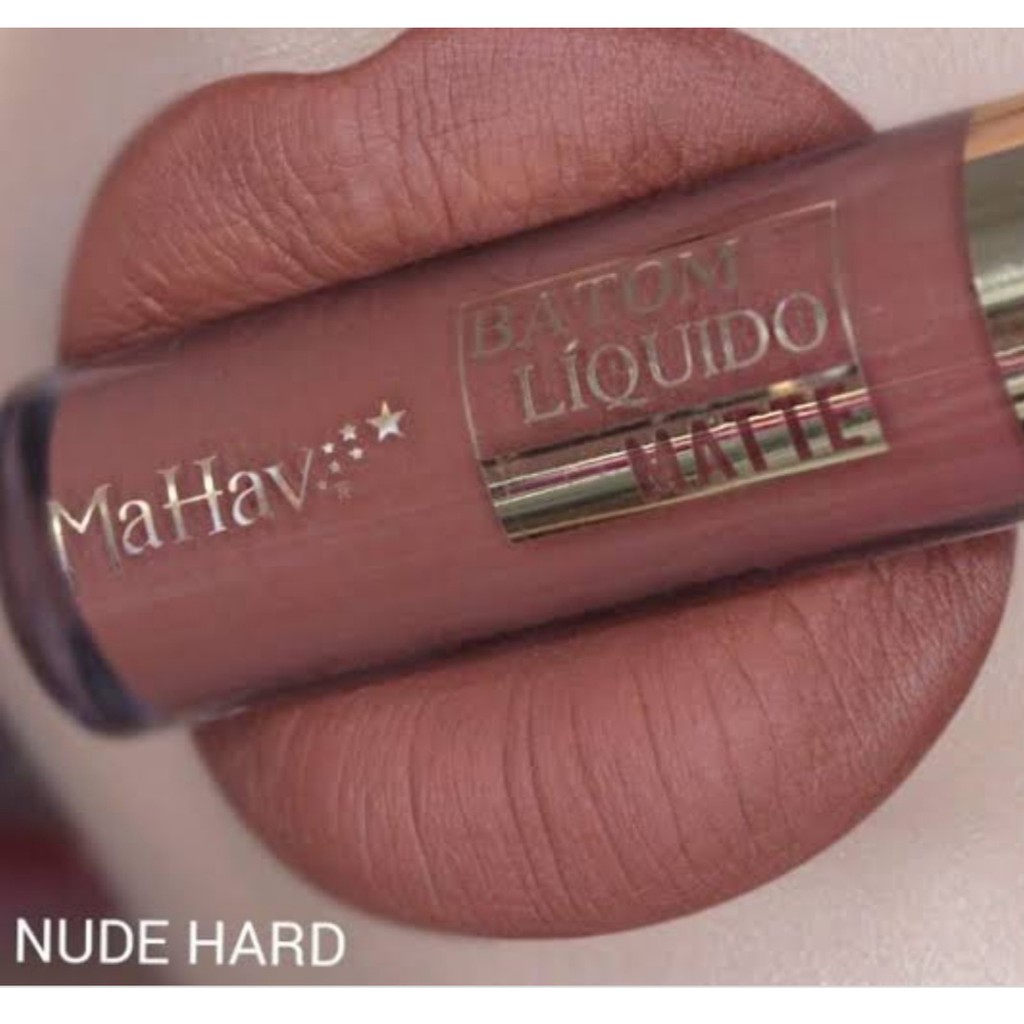 Batom líquido Matte Nude Hard Shopee Brasil