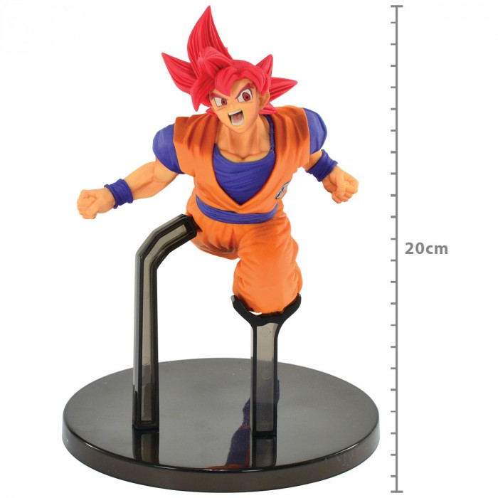 ACTION FIGURE BONECO DRAGON BALL SUPER GOKU SUPER SAYAJIN GOD FES