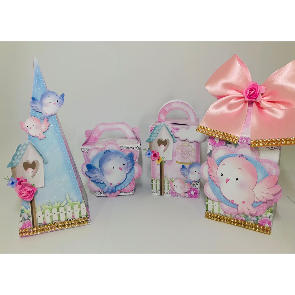 Kit Festa Infantil Papelaria Personalizada Tema Jardim Encantado