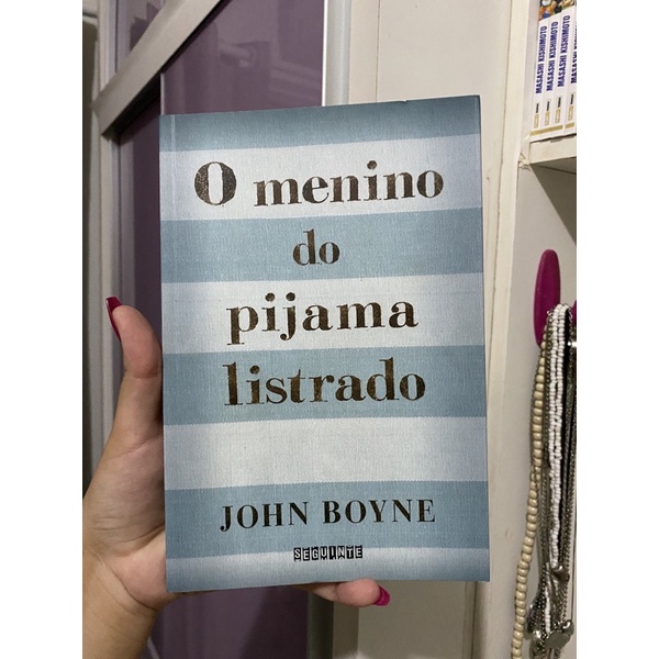 Livro O Menino Do Pijama Listrado Novo Shopee Brasil