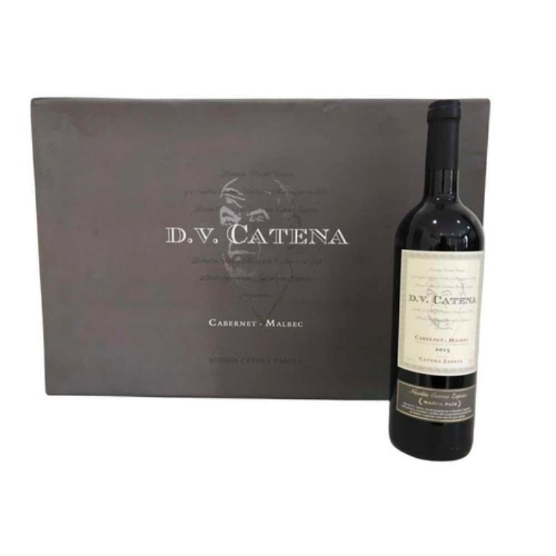 Vinho Dv Catena Cabernet Malbec Ml Caixa Unidades Shopee Brasil