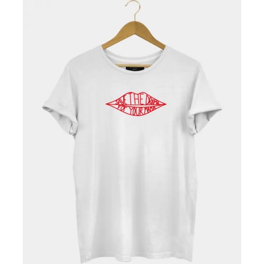 Camiseta Camisa Feminina Save The Drama For Your Mama Baby Look