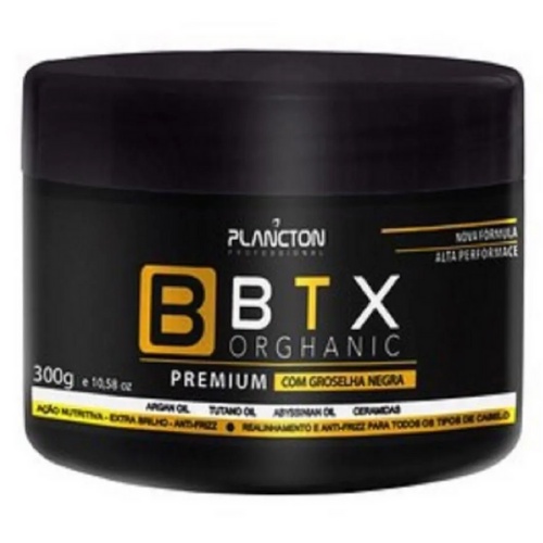 Plancton Btx Botox Orghanic Premium Redutor De Volume Groselha