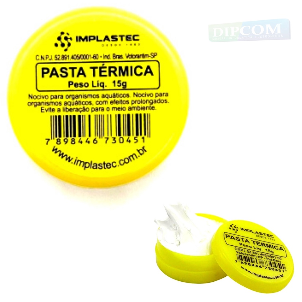 Pasta T Rmica G Pasta T Rmica Branca Implastec Ceramic Shopee