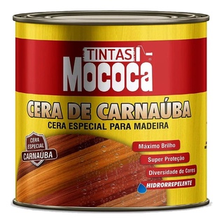 Cera De Carnaúba cor imbuia Madeira Hidrorrepelente Mococa 900ml